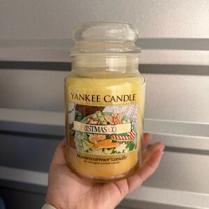 Yankee Candle CHRISTMAS COOKIE 22 Oz Large Jar Candle Vintage NEW